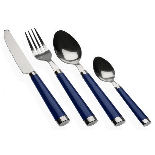 CUBERTERIA QUO ISSIA BLUE 24 PIEZAS